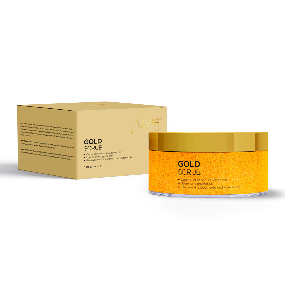 Gold Facial Scrub 200 G